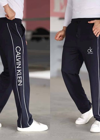 Calvin Klein Gri Baskılı Erkek Eşofman Altı - Görsel 6