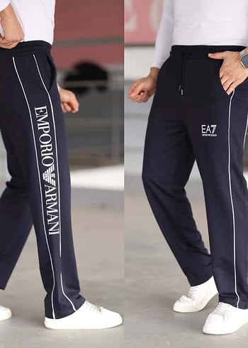 Calvin Klein Gri Baskılı Erkek Eşofman Altı - Görsel 3