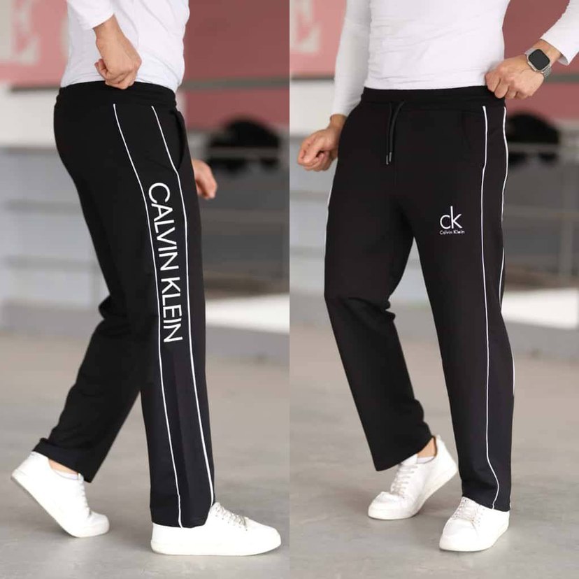 Calvin Klein Gri Baskılı Erkek Eşofman Altı - Görsel 2