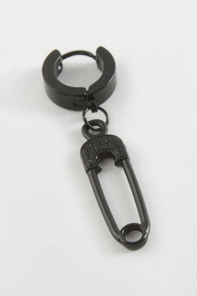 SKuru Kafa Erkek Çelik Küpeler - Görsel 2