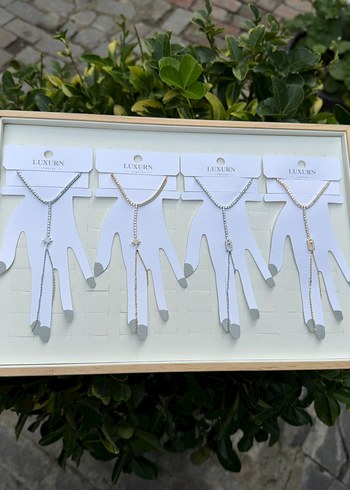 LUXURN Zincir Detaylı Kadın El Zinciri - Görsel 4