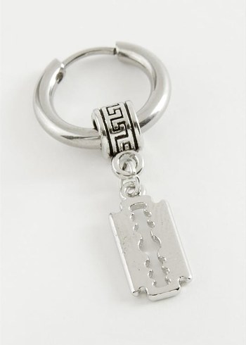 Gri Erkek Kurukafa Küpe - Görsel 11