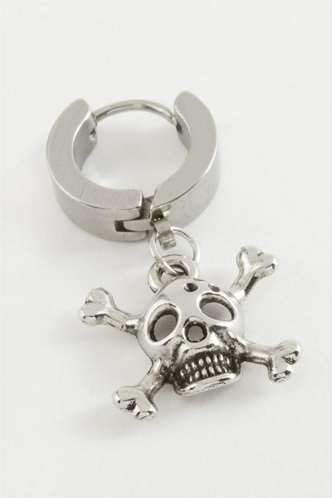 Siyah Erkek Punk Küpe - Görsel 5