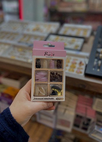 Çok Renkli Tırnak Süsleri - 96 Parça - Görsel 2