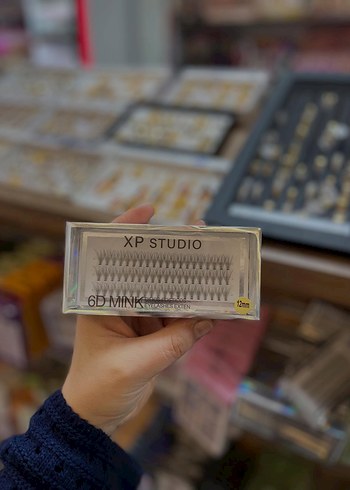 Bej Renkli Takma Kirpik Seti - Görsel 3