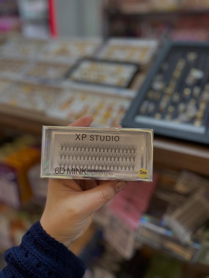 Bej Renkli Takma Kirpik Seti - Görsel 3