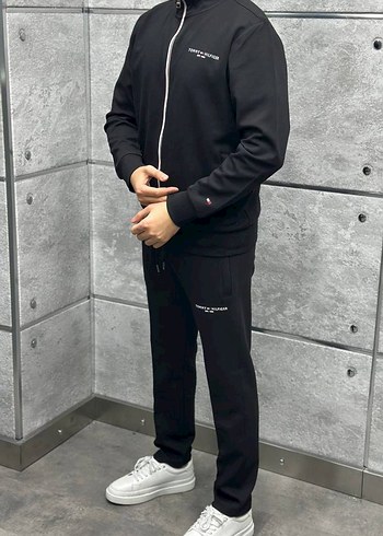 Beyaz Fermuarlı Erkek Eşofman Altı - Görsel 3