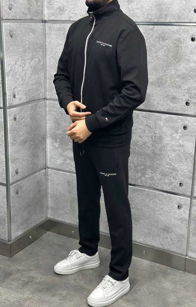 Beyaz Fermuarlı Erkek Eşofman Altı - Görsel 3