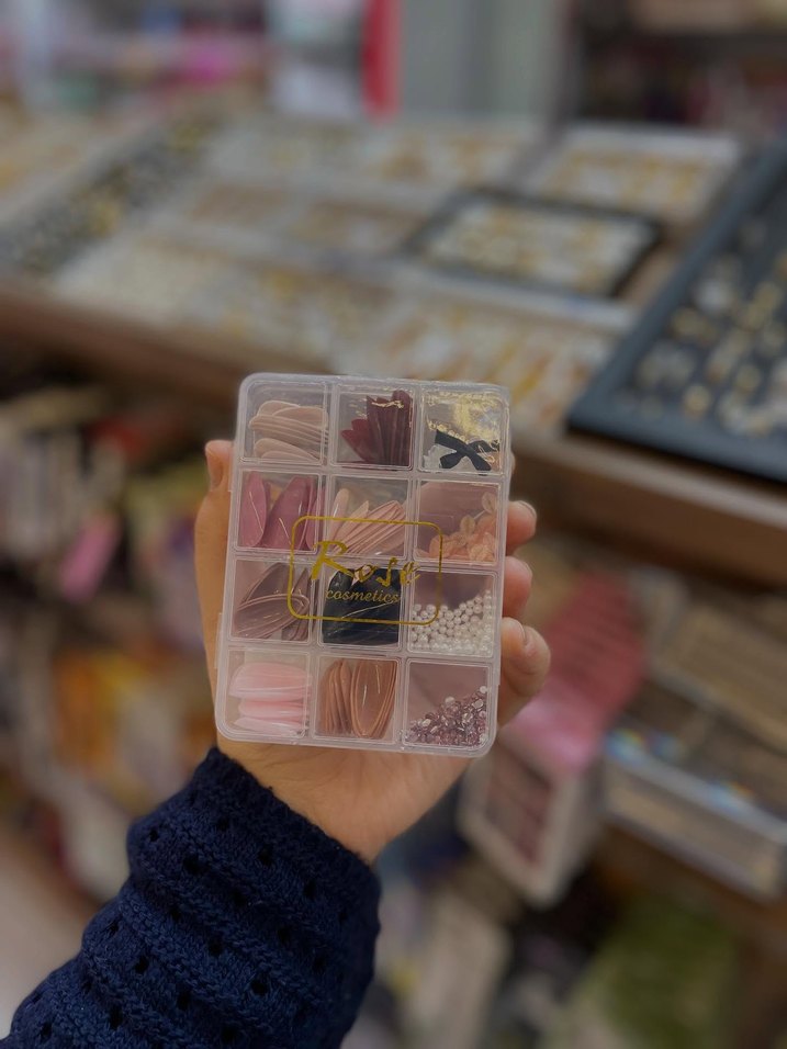 Pastel Renkli Tırnak Süsleme Seti - Görsel 2