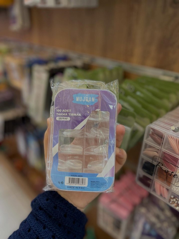 Pastel Renkli Tırnak Süsleme Seti - Görsel 3