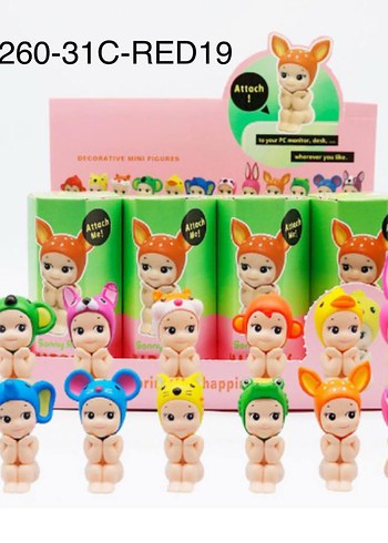 Mavi Dekoratif Mini Figür Seti - Görsel 9