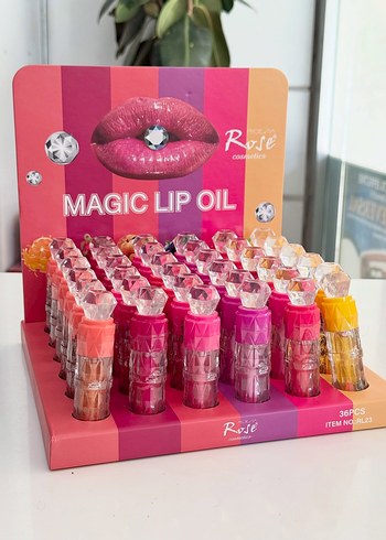 Renkli Pembe Dudak Parlatıcısı - Görsel 2