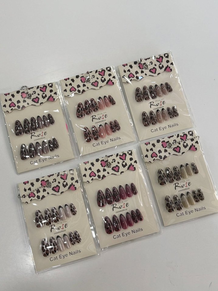 Kahverengi Cat Eye Tırnak Süslemeleri - Görsel 2