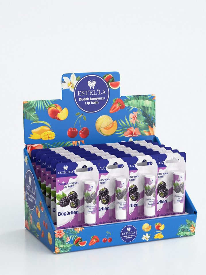 Estel'la Böğürtlen Dudak Koruyucu Lip Balm - Görsel 2