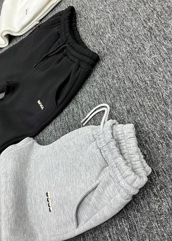 Gri Erkek Regular Fit Kısa Sweatpants - Görsel 6
