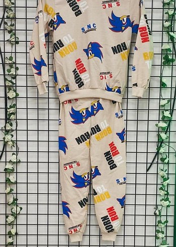 Örme Gri Marvel Baskılı Erkek Eşofman Takımı - Görsel 5