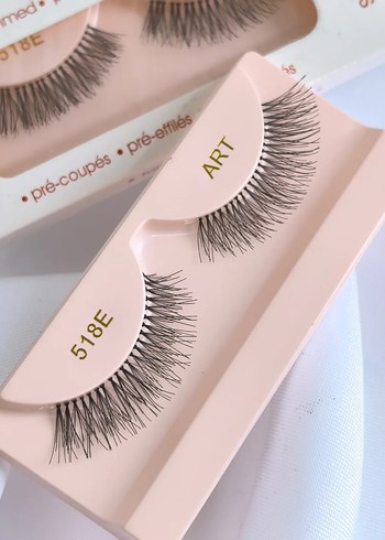 518E ART Pastel Bej Takma Kirpik - Görsel 2