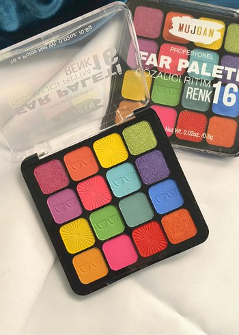 Canlı Renkli Çoklu Göz Farı Paleti - Görsel 2