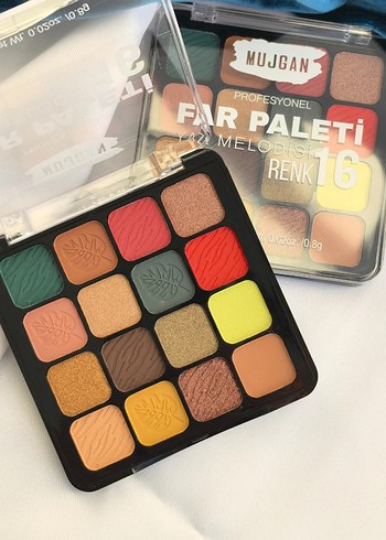 Canlı Renkli Çoklu Göz Farı Paleti - Görsel 3