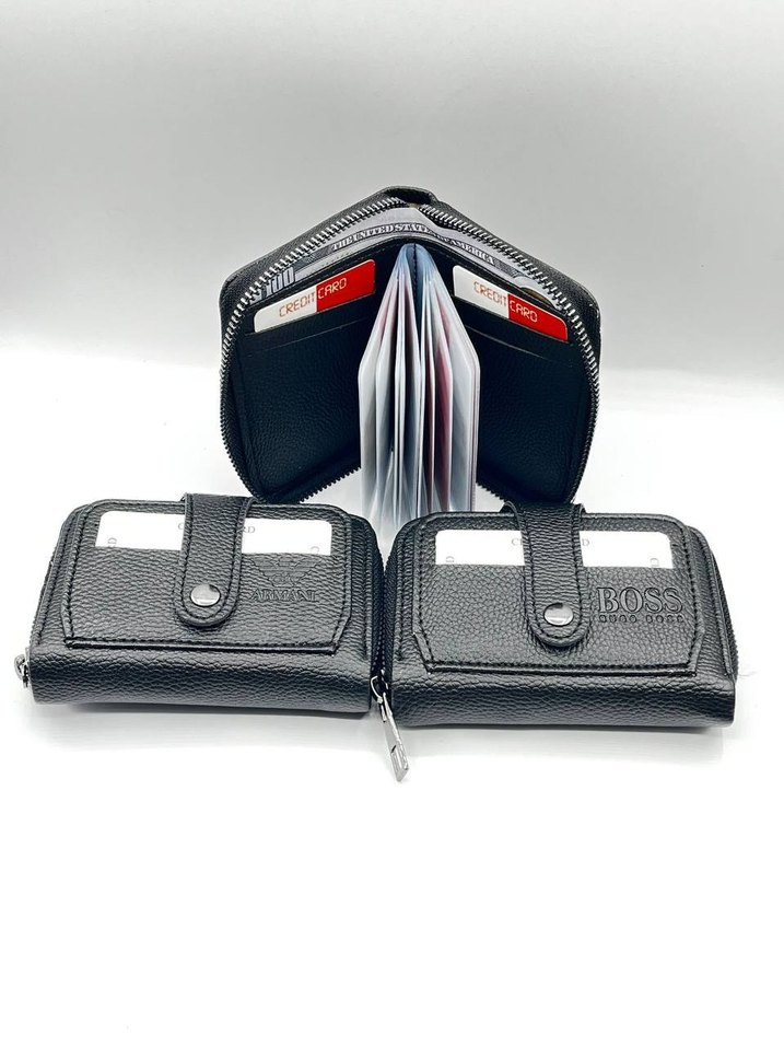 Gri Fermuarlı Erkek Cüzdanı - Görsel 3