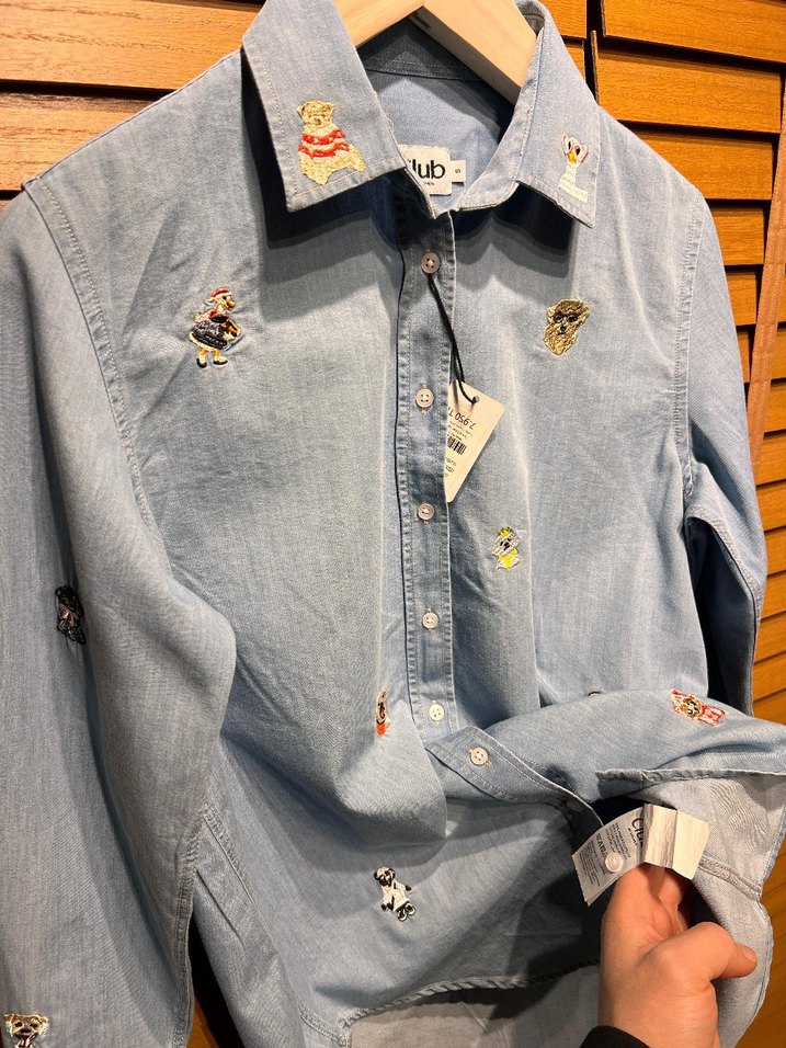 Kadın Camel Renkli Baskılı Denim Pantolon - Görsel 4