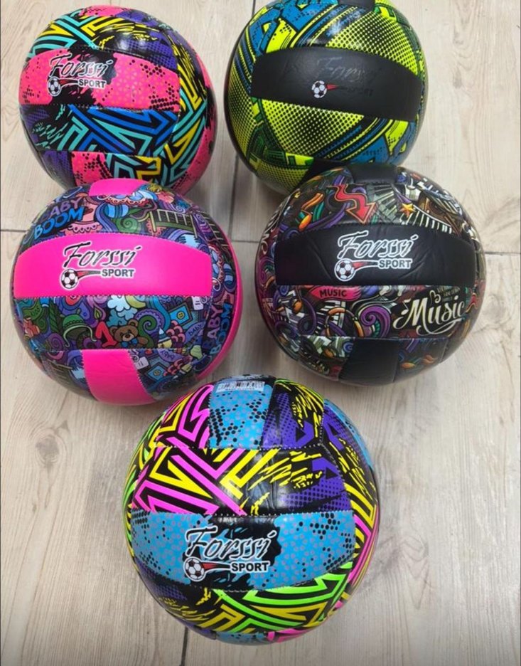 Renkli Forssi No.5 Voleybol Topu - Görsel 4