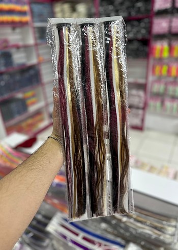 Renkli Parlak Saç Kurdelesi Seti - Görsel 6