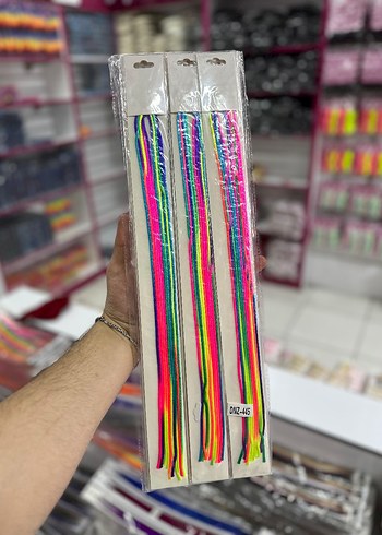 Renkli Parlak Saç Kurdelesi Seti - Görsel 4