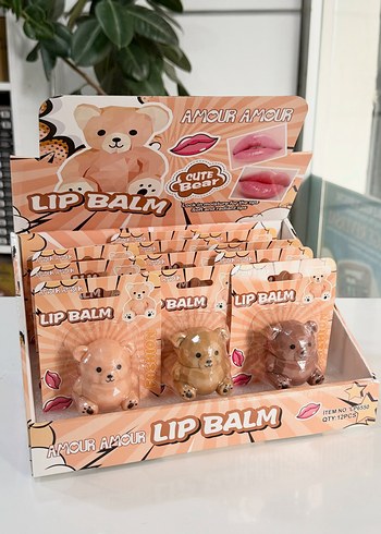 Amour amour ayıcık

model lip balm - Görsel 2