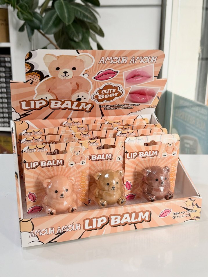 Amour amour ayıcık

model lip balm - Görsel 2