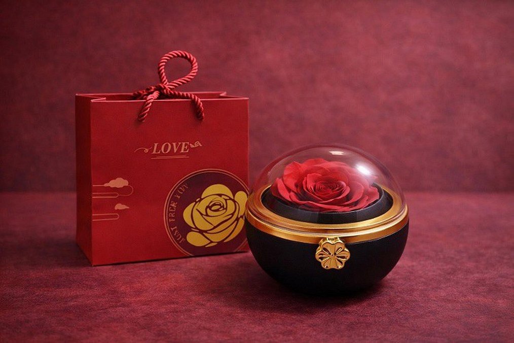 Romantik Gül Yüzük Kutusu
Beyaz Işıltılı Dudak Parlatıcısı - Görsel 3