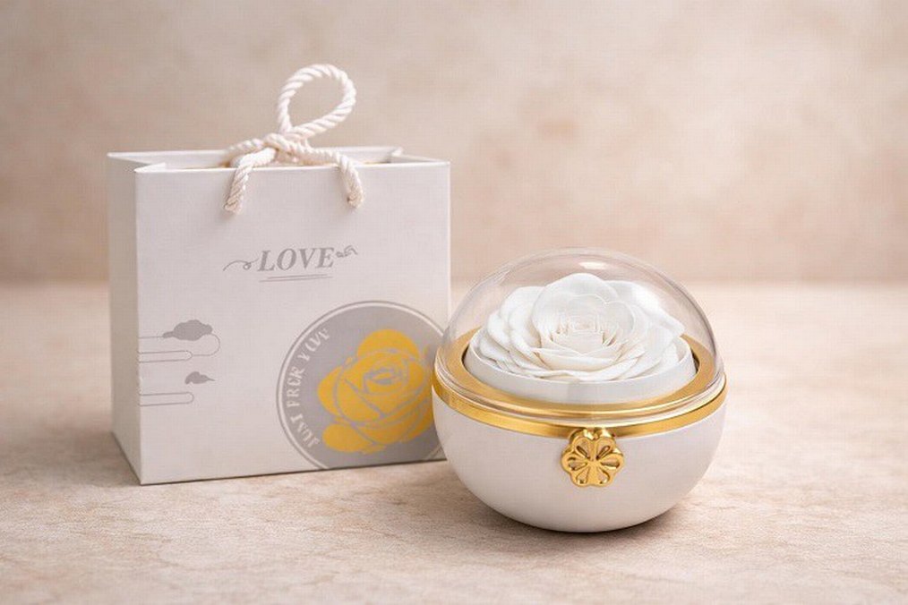 Romantik Gül Yüzük Kutusu
Beyaz Işıltılı Dudak Parlatıcısı - Görsel 5