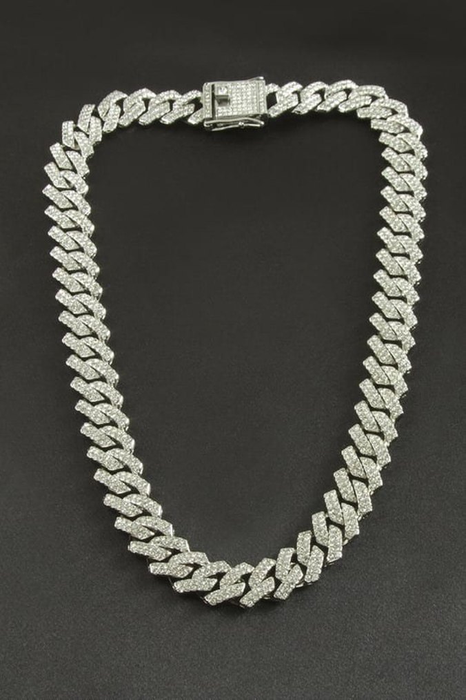 Erkek Parlak Altın Zincir Kolye - Görsel 3