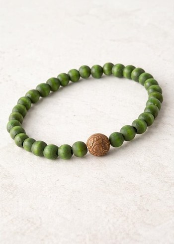 Erkek Siyah Boncuklu Bohem Bileklik - Görsel 5