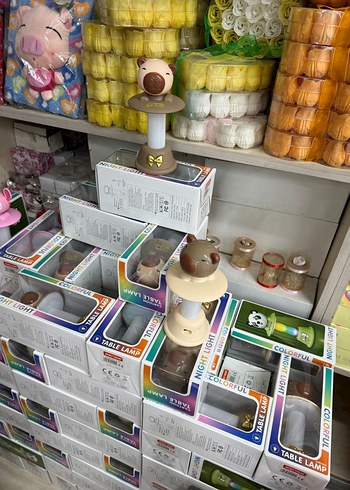 Renkli Karakter Masa Lambaları - Görsel 5