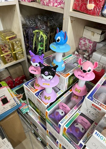 Renkli Karakter Masa Lambaları - Görsel 12