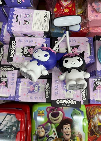 Renkli Karakter Masa Lambaları - Görsel 3