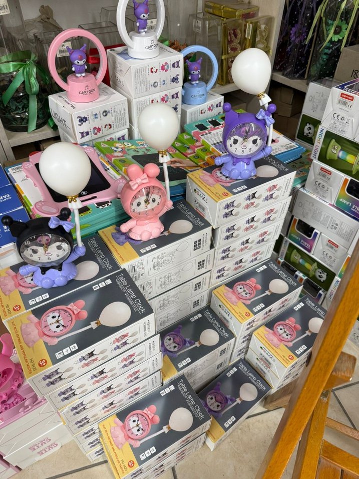 Renkli Karakter Masa Lambaları - Görsel 2