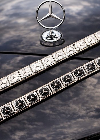 Altın Renkli Zincir Detaylı Renkli Charm Bileklik - Görsel 5