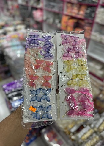 Renkli Elastik Çocuk Saç Tokaları - Görsel 10