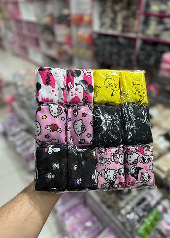 Renkli Elastik Çocuk Saç Tokaları - Görsel 15