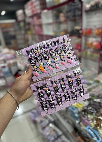 Renkli Çocuk Toka Seti - Rock Punk Tarzı - Görsel 15