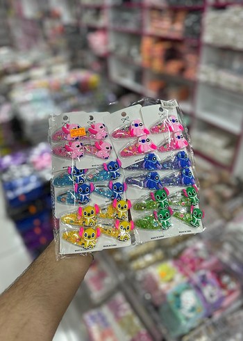 Renkli Çocuk Toka Seti - Rock Punk Tarzı - Görsel 4