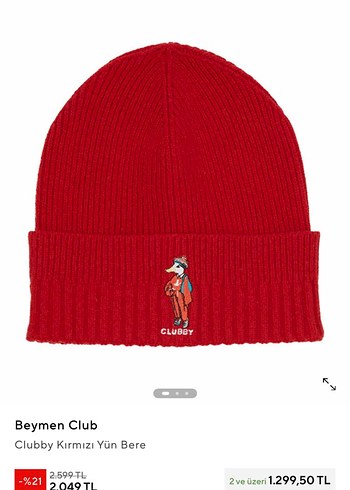 Kadın Örgü Kahverengi Street Wear Bere - Görsel 2