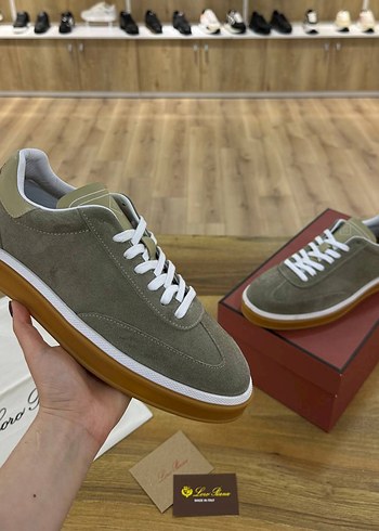 loro piana
Erkek Açık Kahverengi Süet Günlük Ayakkabı - Görsel 3