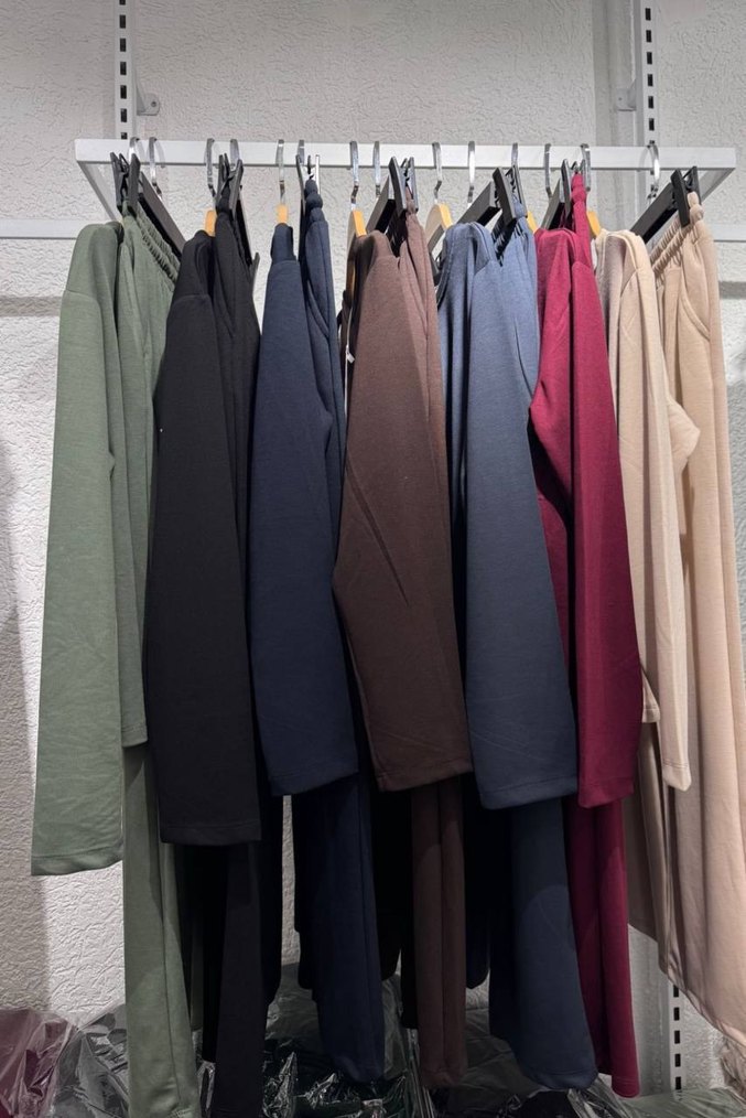 Siyah Salaş Kadın Uzun Tulum - Görsel 4