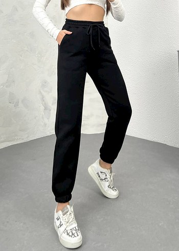 Gri Midi Kadın Rahat Kesim Eşofman - Görsel 2