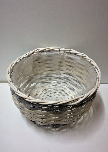 Bej Renkli Hasır Sepet Seti - Görsel 9