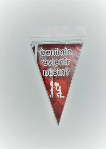 Siyah Beyaz İyiki Doğdun Parti Bayrağı - Görsel 9