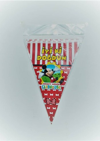 Siyah Beyaz İyiki Doğdun Parti Bayrağı - Görsel 4